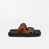 ARPOADOR SUEDE COGNAC EAGLE BLACK