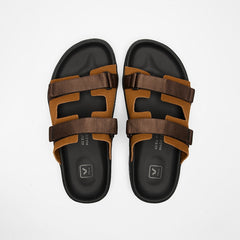 ARPOADOR SUEDE COGNAC EAGLE BLACK