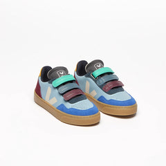 V-90 LEATHER VEJA X MILK STEEL PIERRE