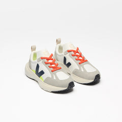 CANARY ELASTIC LACES LEATHER WHITE NAUTICO