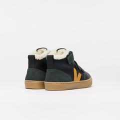 V-10 MID WINTER LEATHER BLACK OURO GRAFITE