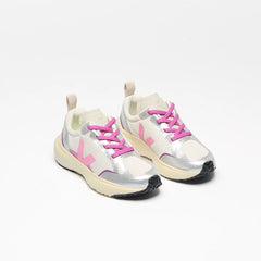 CANARY ELASTIC LACES ALVEOMESH GRAVEL MALIBU SILVER