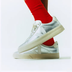 CAMPO LEATHER SILVER WHITE