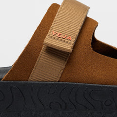 VEJA X HOMECORE SUEDE COGNAC TENT BLACK