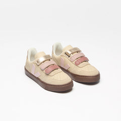 V-10 LEATHER VEJA X BONPOINT AREIA PETALE